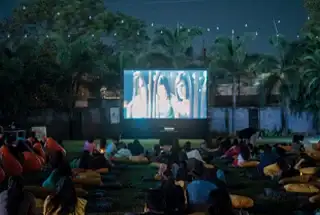 Outdoor cinema